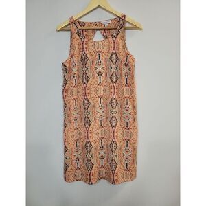 Carolina Belle‎ Montreal Geometric Sleeveless Dress Size 4 Small